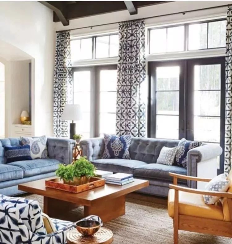 别墅窗帘最新款,100款窗帘效果图