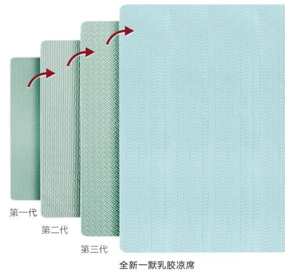 凉而不冰的冰丝乳胶凉席,乳胶凉席冰丝凉席藤席哪种比较好