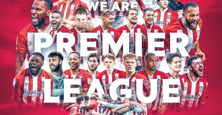 2021/22年英超升班马：魔球理论推行者，伦敦新生力量布伦特福德