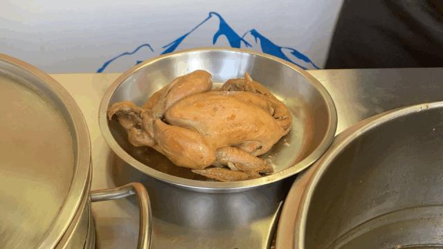 先卤后炸的火锅鸡,先卤后炸全鸡图片