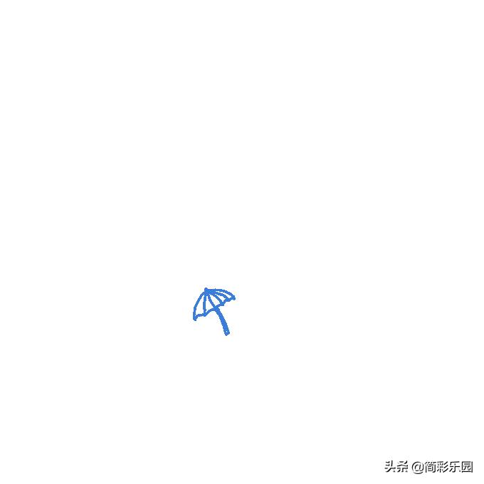 海滩怎么画简笔画,很简单的海滩怎么画用铅笔画