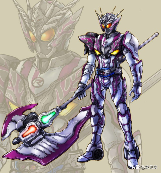 假面骑士铠武同人,假面骑士亚克和泽亚合体