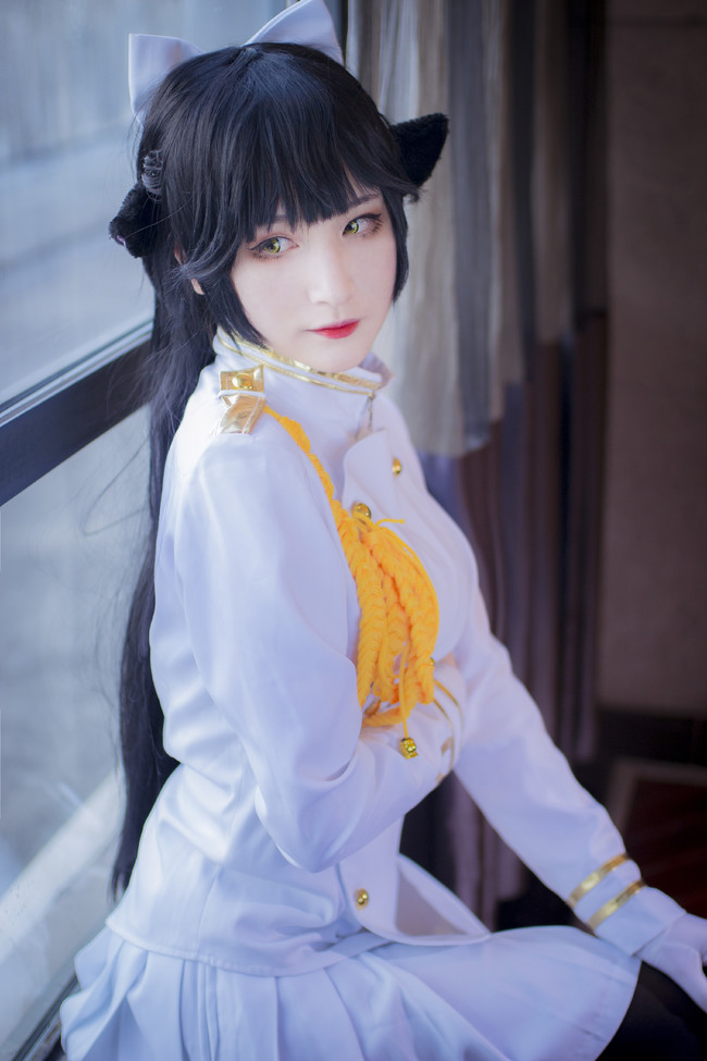 碧蓝航线高雄獒新春图集,碧蓝航线吾妻婚纱cos