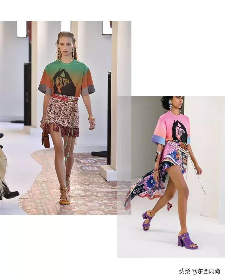 2020秋冬巴黎时装周蔻依chloe,chloe蔻依女装春夏