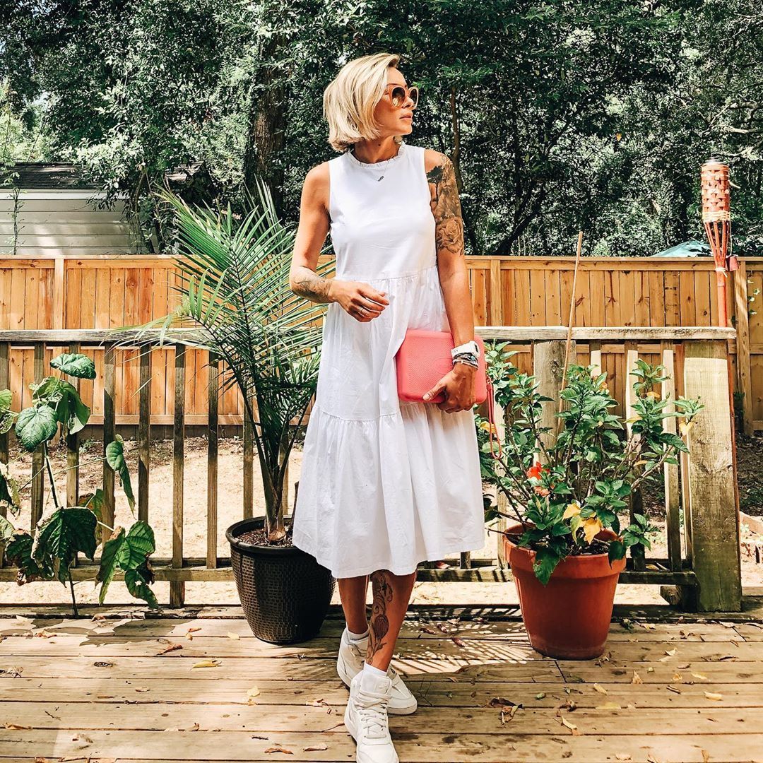 显胖的裙子怎么补救,春秋显白显瘦显高穿搭