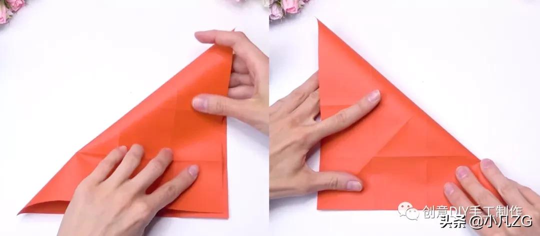 一张纸折精美花蝴蝶教程,会飞纸蝴蝶折法慢教程