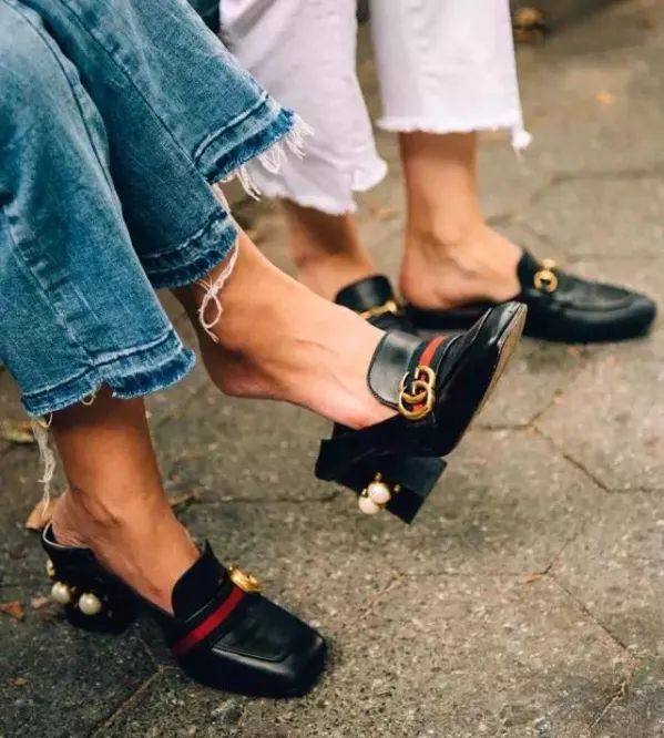 最经典的方头鞋,最好看方头圆头鞋