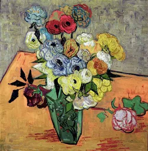 情人节送祝福,用大师笔下的经典花卉,献给抗疫英雄