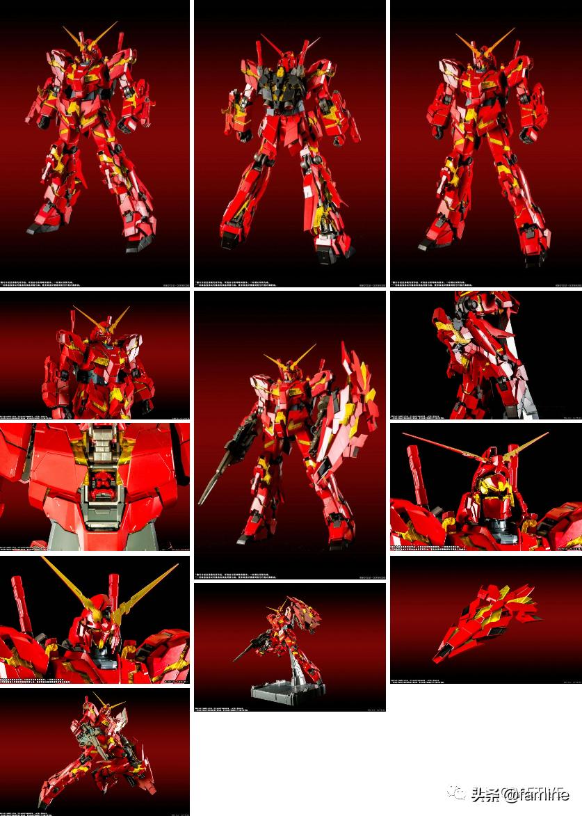 高达uc100独角兽模型开箱,高达ucrx-0