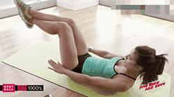 减肥操瘦腰瘦肚子苗条身材,6个动作快速瘦肚子