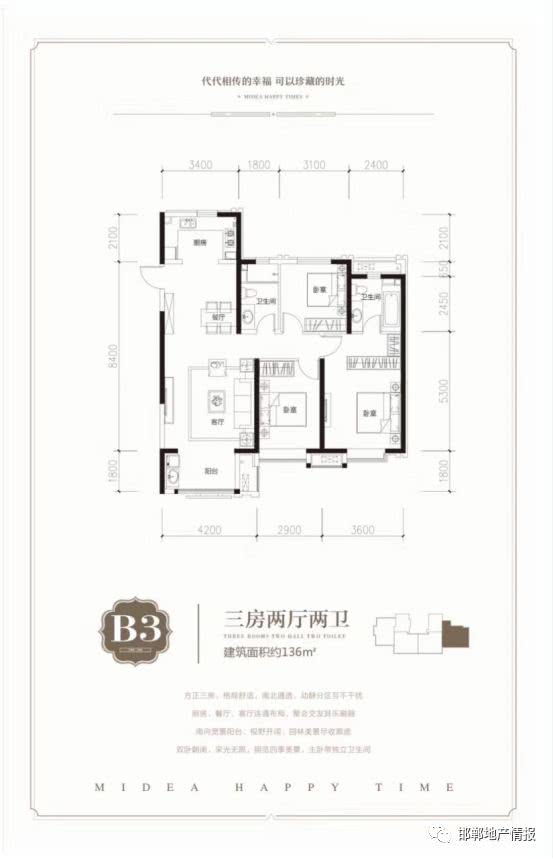 美的幸福时光户型,美的幸福时光交房时间