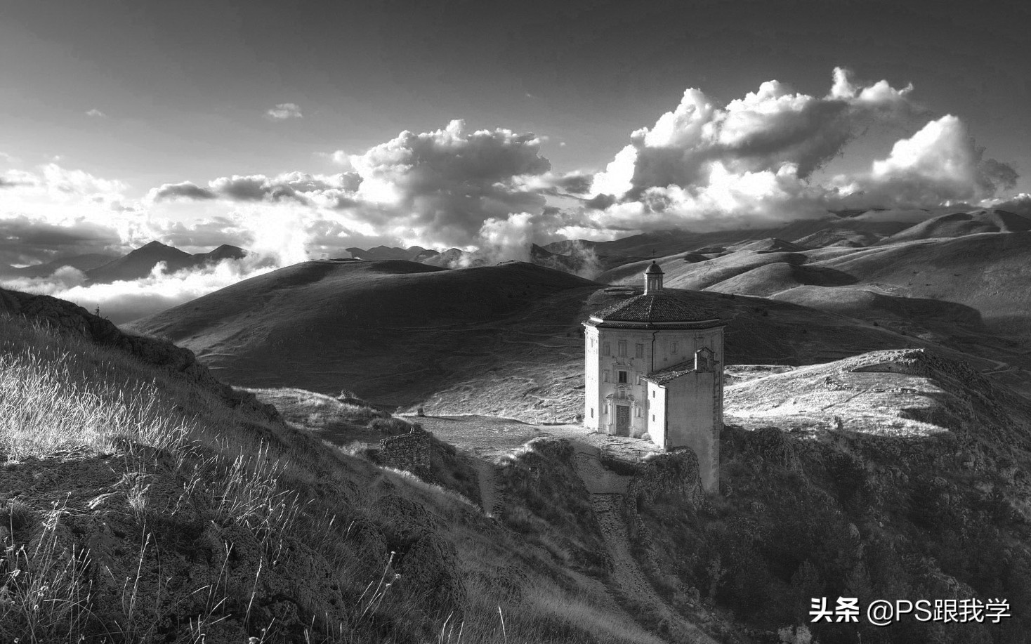 用Photoshop调出安赛尔·亚当斯的风光照色调风格，向经典致敬