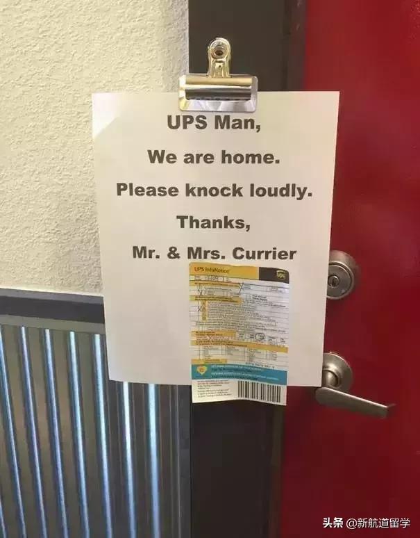 国外留学寄快递,外国留学生收中国快递