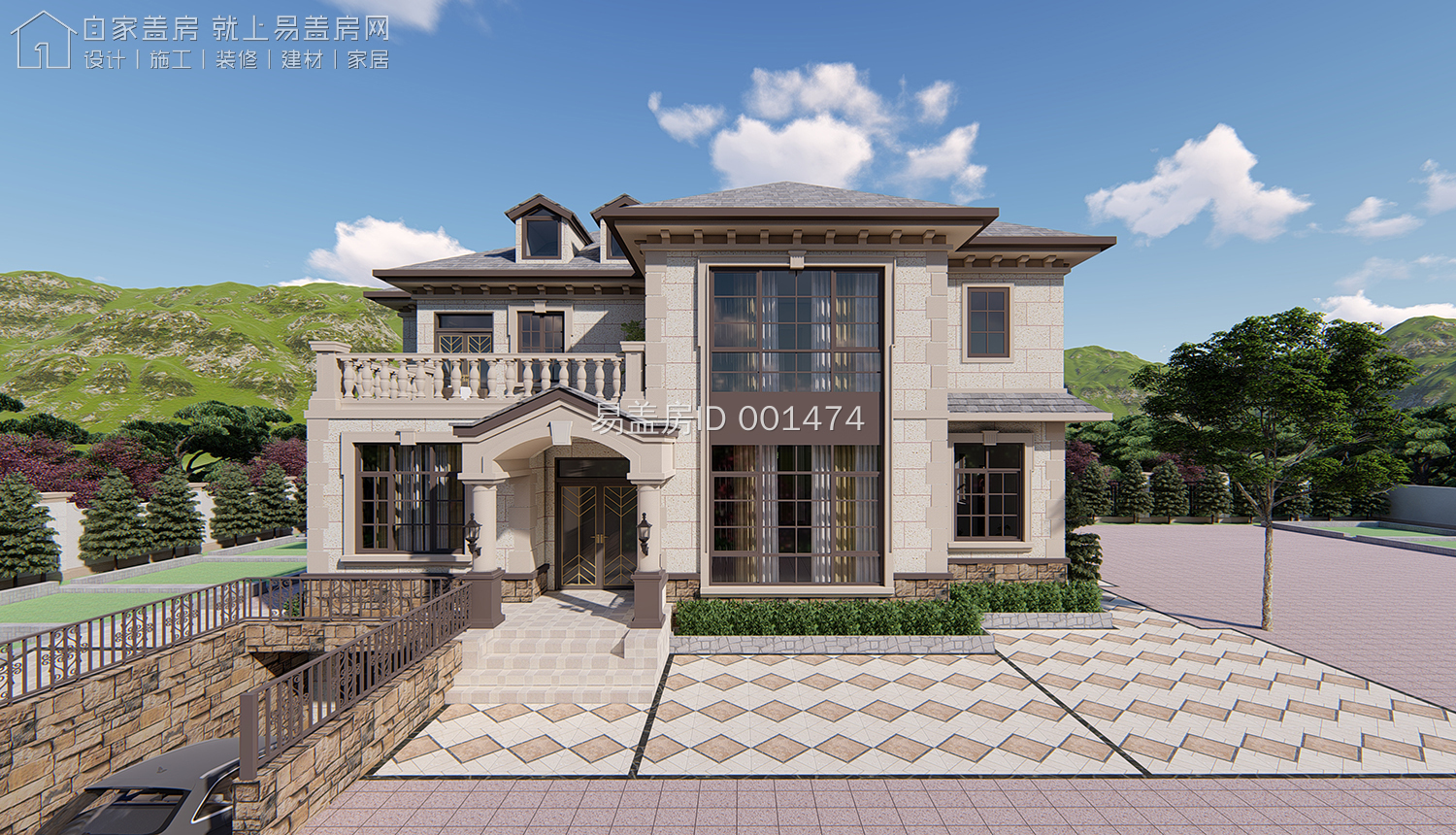 宜昌顶级乡村独栋别墅,宜昌独栋别墅效果图