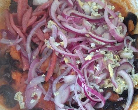 西红柿火腿鸡蛋饼做法儿童早餐,早餐就吃它10分钟搞定香甜酥脆