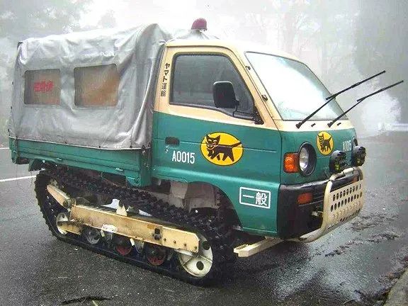 日本快递女员工,真实的日本女快递员