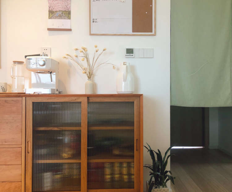 70平两室小户型，原木色的日式小清新，让家更温馨