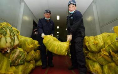 他们把20吨的物资一扔就走了，捐献最高境界，俄罗斯、东北和五菱