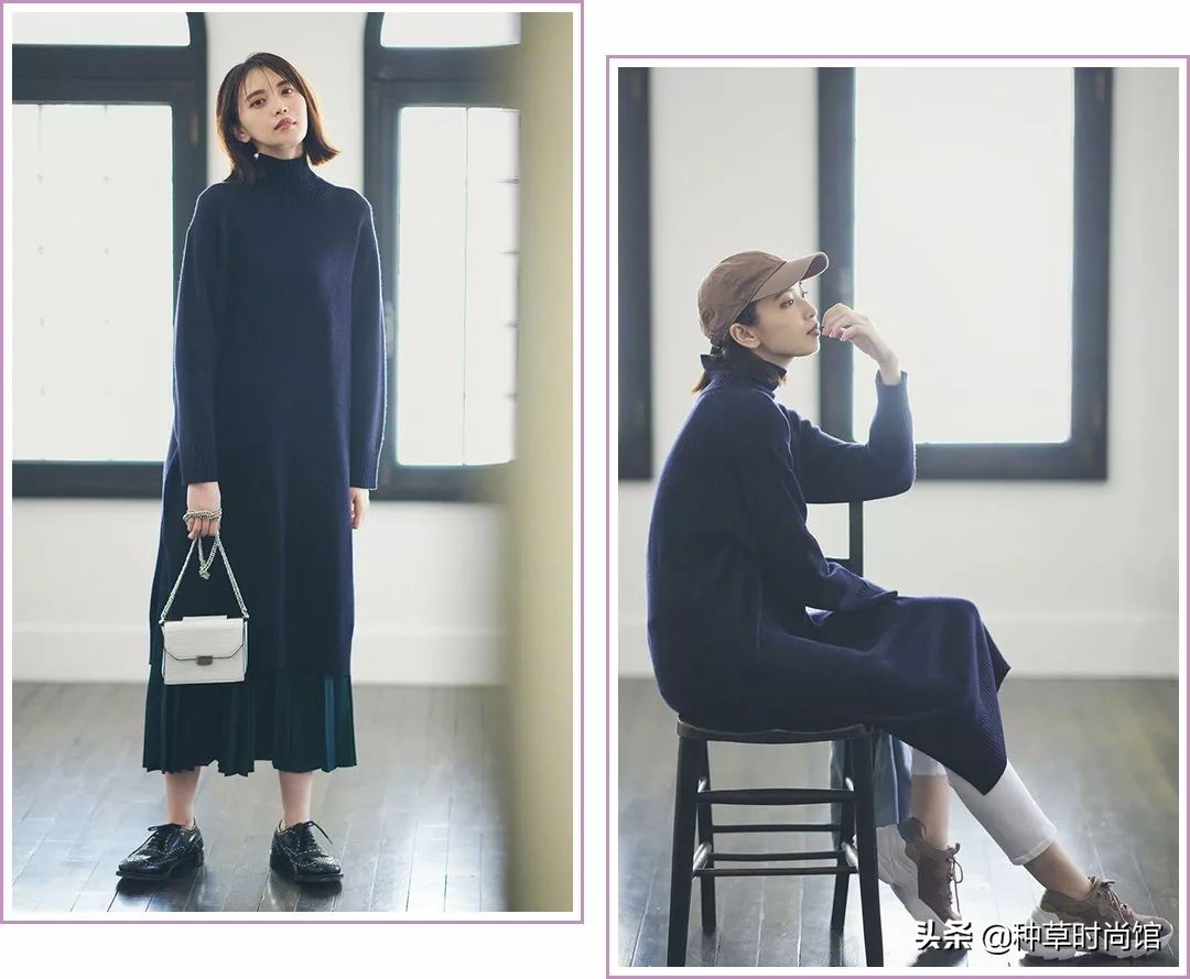 针织衫要怎样穿才时髦,原来针织衫还能这样穿太时髦了