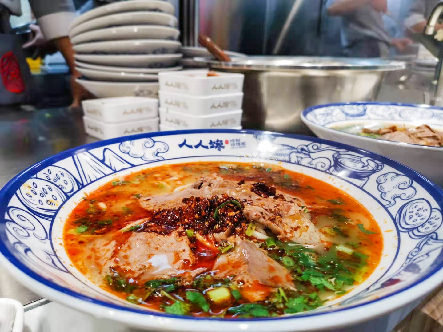 人人馋饸饹面,人人馋饸饹面旧宫店