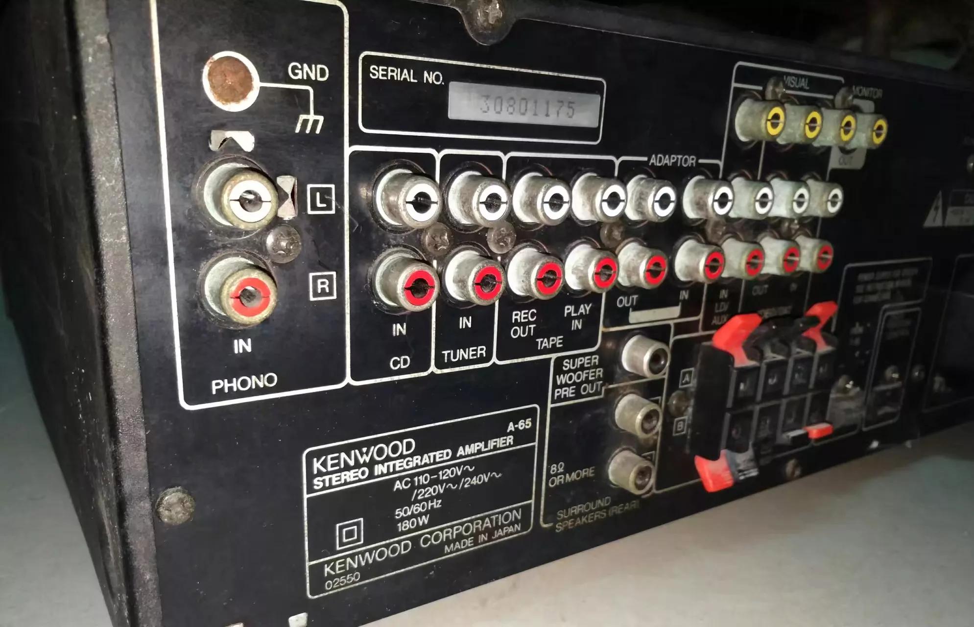 建伍老功放接口的正确接法,日本建伍功放的型号排序