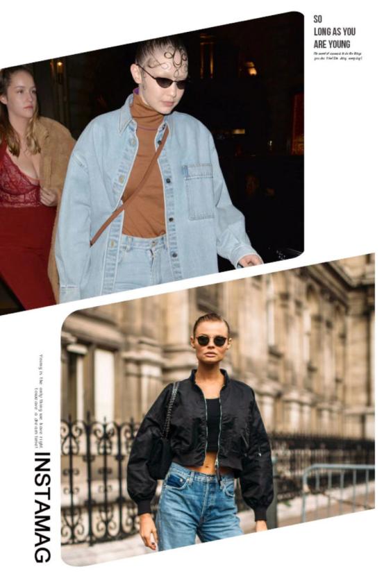 女生怎么穿出时尚搭配,机车风小个子搭配