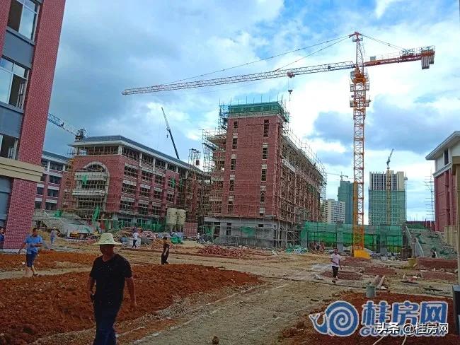 大手笔！临桂灵川七星几所新学校将投入使用，建设现场实拍图来了