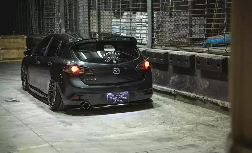 改装马自达星骋两厢2.0,马自达星骋改装气动低趴