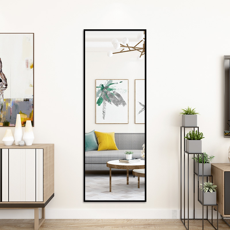 门后穿衣镜装墙上方法,门后面空间怎么装饰