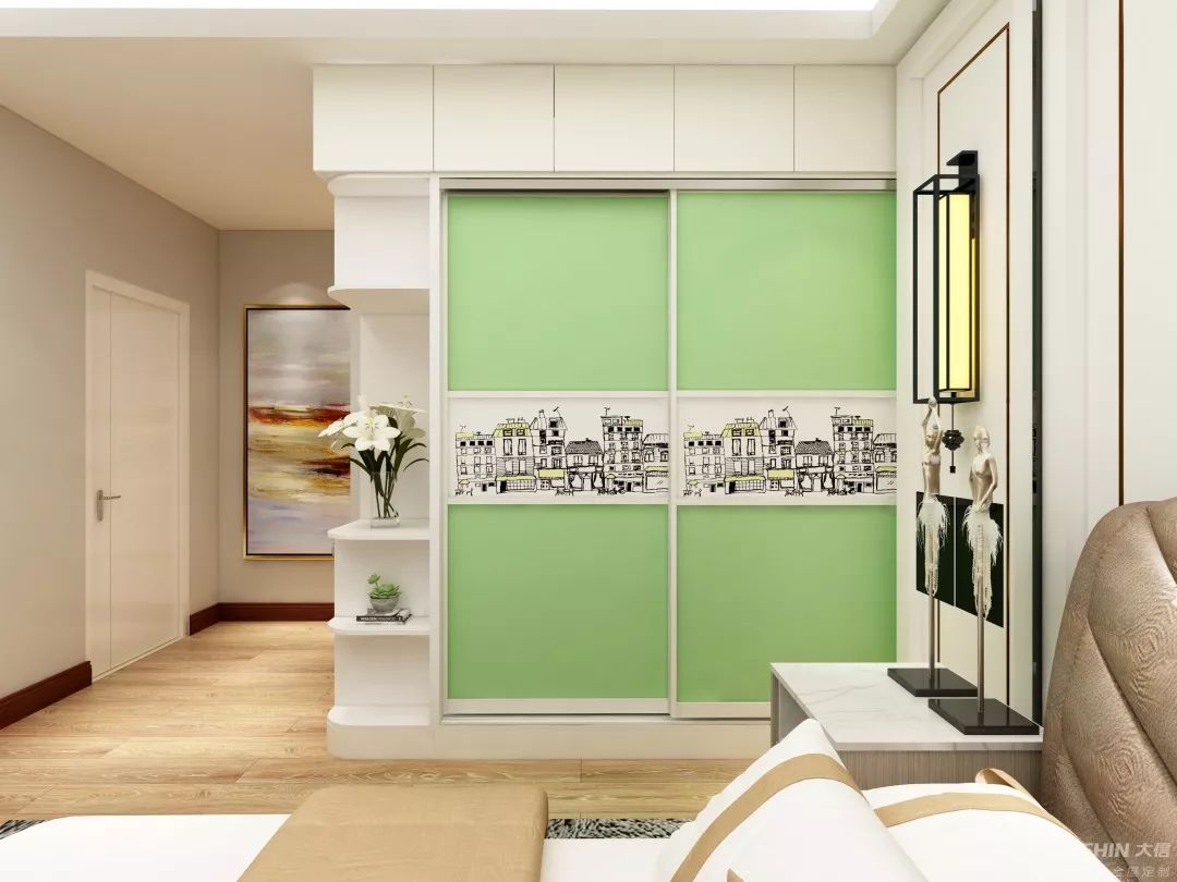 轻奢移门衣柜效果图大全2023款,衣柜40种款式