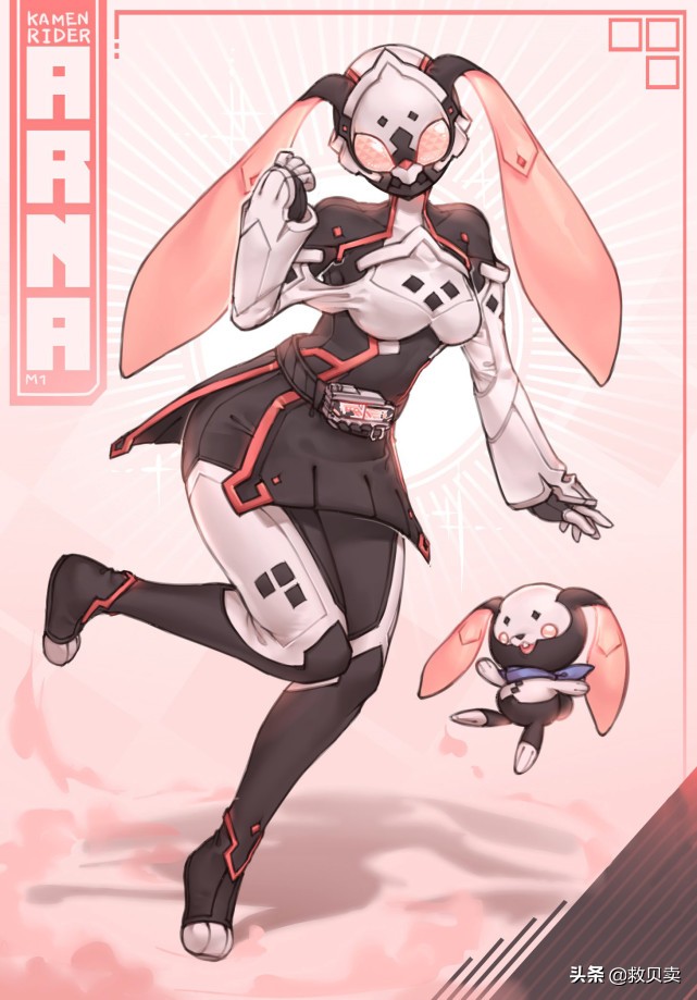 假面骑士驰骑剧场版联动超级战队,假面骑士融合的同人形态