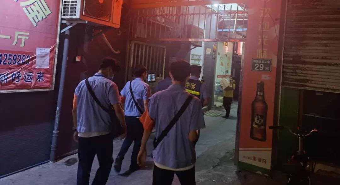 番禺|守护平安在行动!桥南街开展大清查