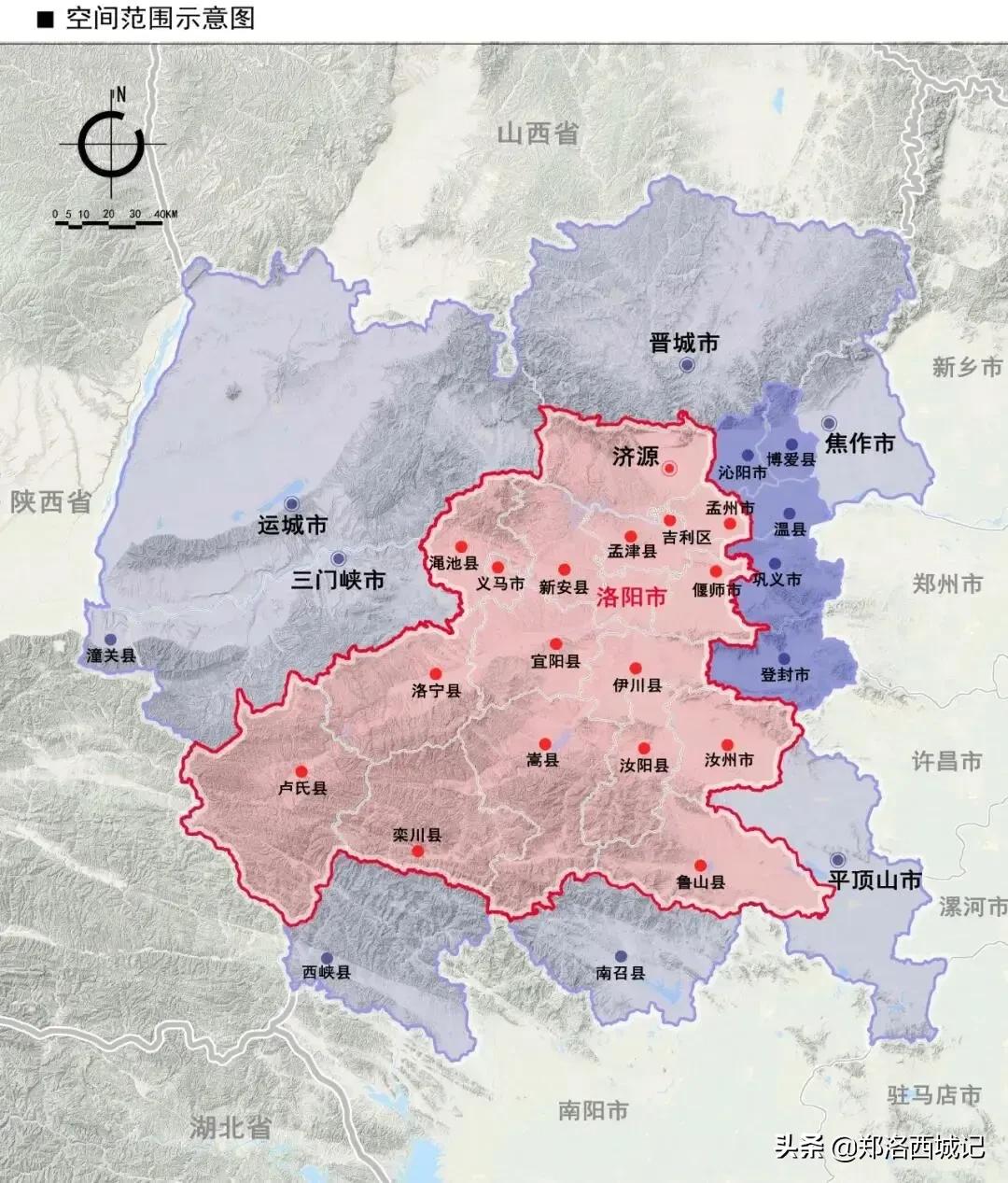 洛阳副中心城市未来发展前景如何,洛阳想跨黄河发展必须要孟州市吗