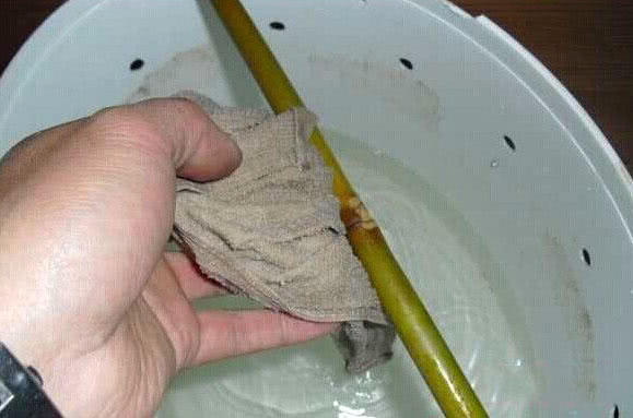 自制竹子鱼竿怎么装线,由竹子自制鱼竿方法视频