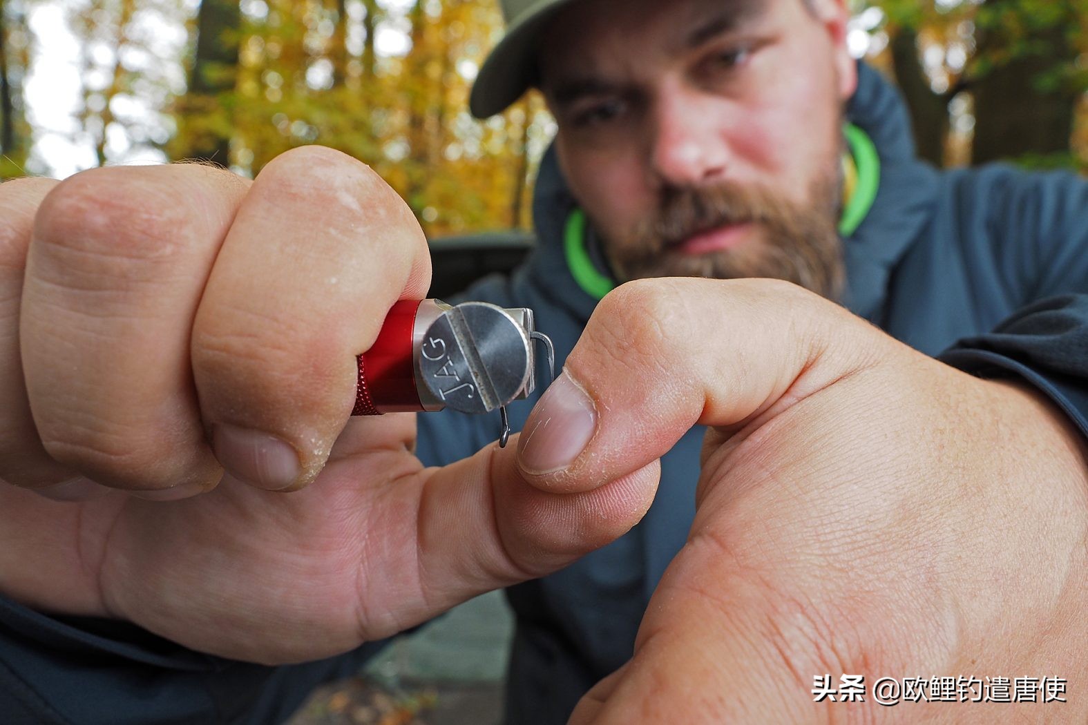 歪头钩钓鱼技巧,钓白条用钩技巧