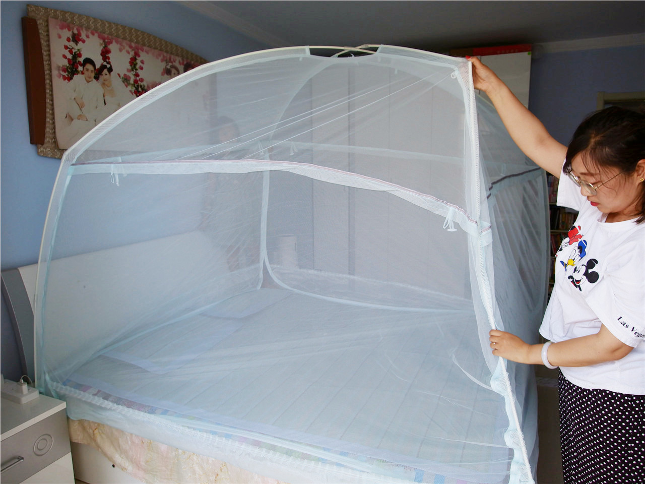 「超逸酷玩」有品COMOLIVING抗菌空调夏被凉席蒙古包蚊帐三件套