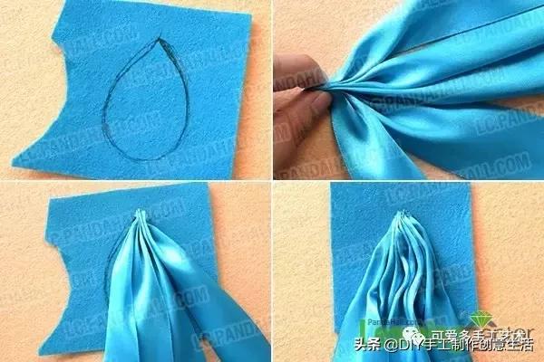 绸布手工制作服装,绸布手工