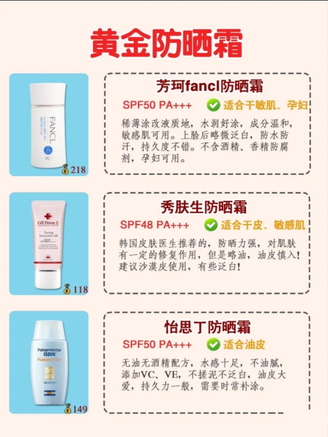 防晒大测评这9款防晒真的晒不黑,清爽不油腻的大牌防晒测评