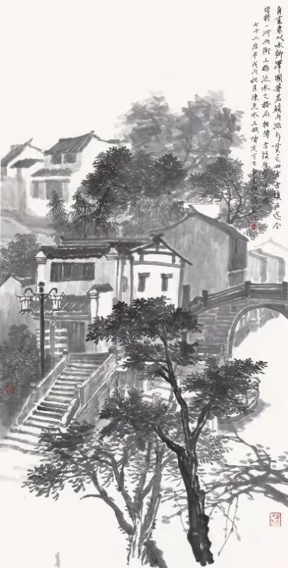 充满诗情画意的山水田园风光,慢慢体味令人陶醉的田园山水韵味