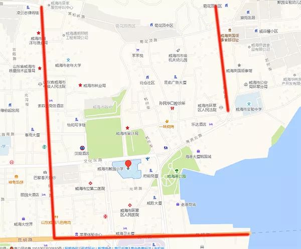 威海学区房楼盘,威海鲸园中学学区房