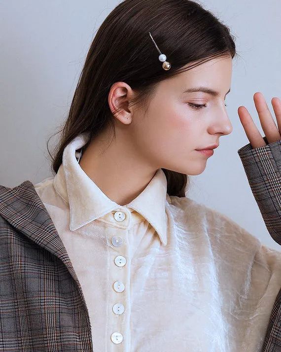 法国小众发饰,法式温柔风发饰