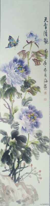 黄海燕牡丹仙子照片,牡丹仙子黄海燕