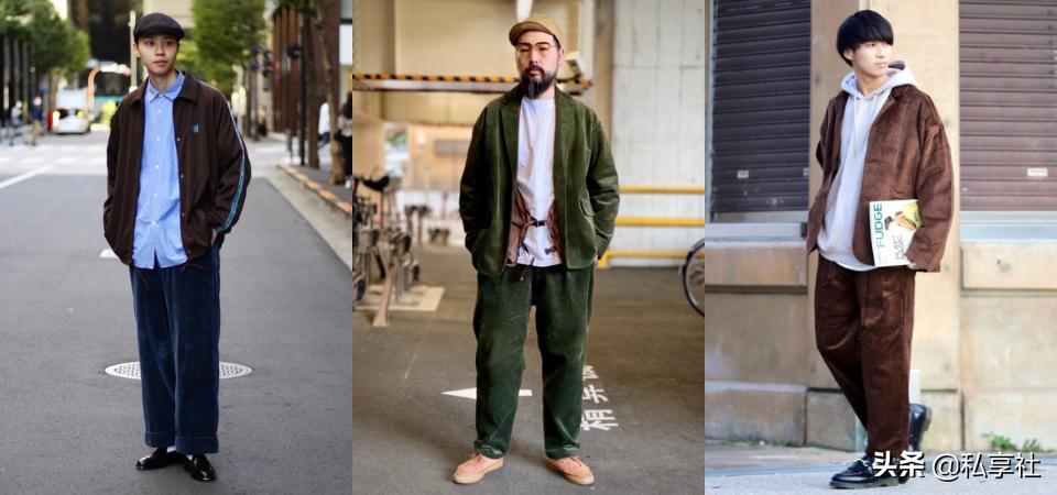 冬季黑色灯芯绒直筒裤怎么穿搭,日系杏色灯芯绒裤秋冬搭配