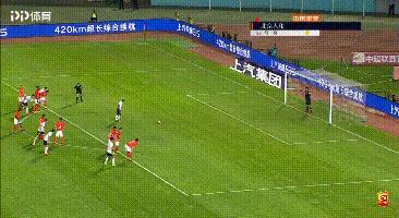 巴普蒂斯唐建功，埃弗拉锁定胜局！武汉卓尔客场2:0力克北京人和