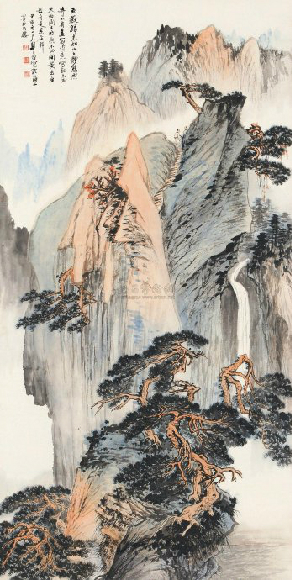 郑午昌花鸟,丝鬓散人郑午昌百幅绘画作品赏析