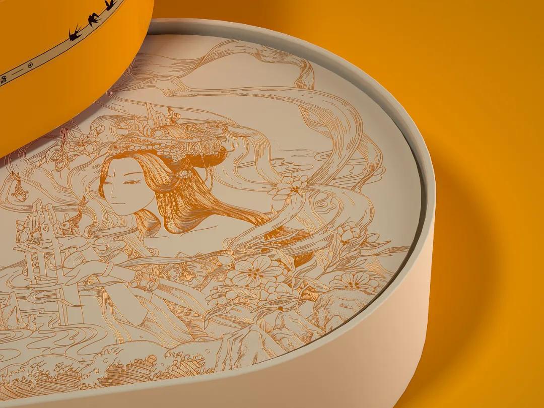 燕窝中国风创意包装盒,燕窝包装如何设计才能呈现东方美