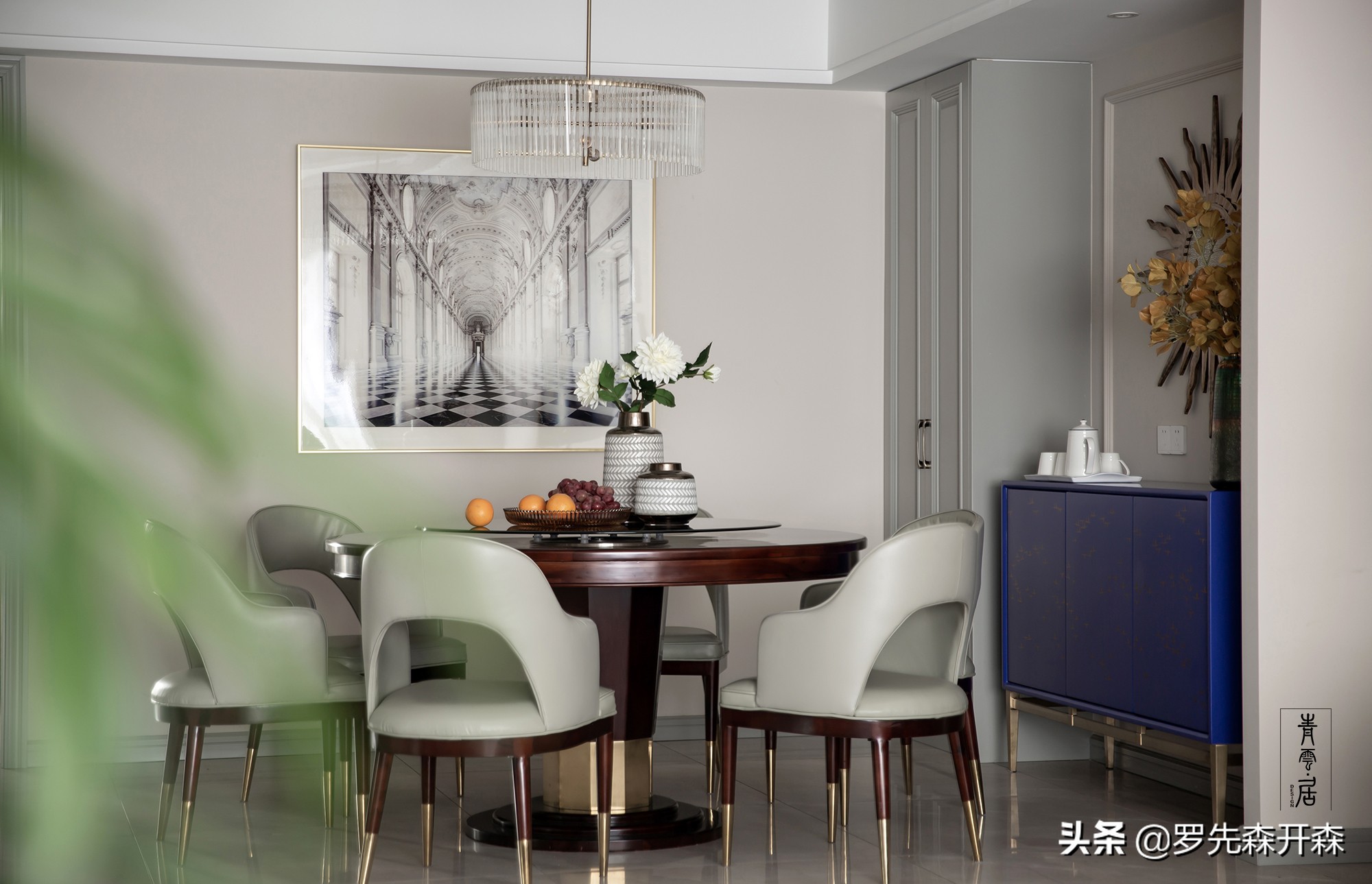 杭州装修风格现代美式卧室,杭州现代轻奢装修风格90平高级感