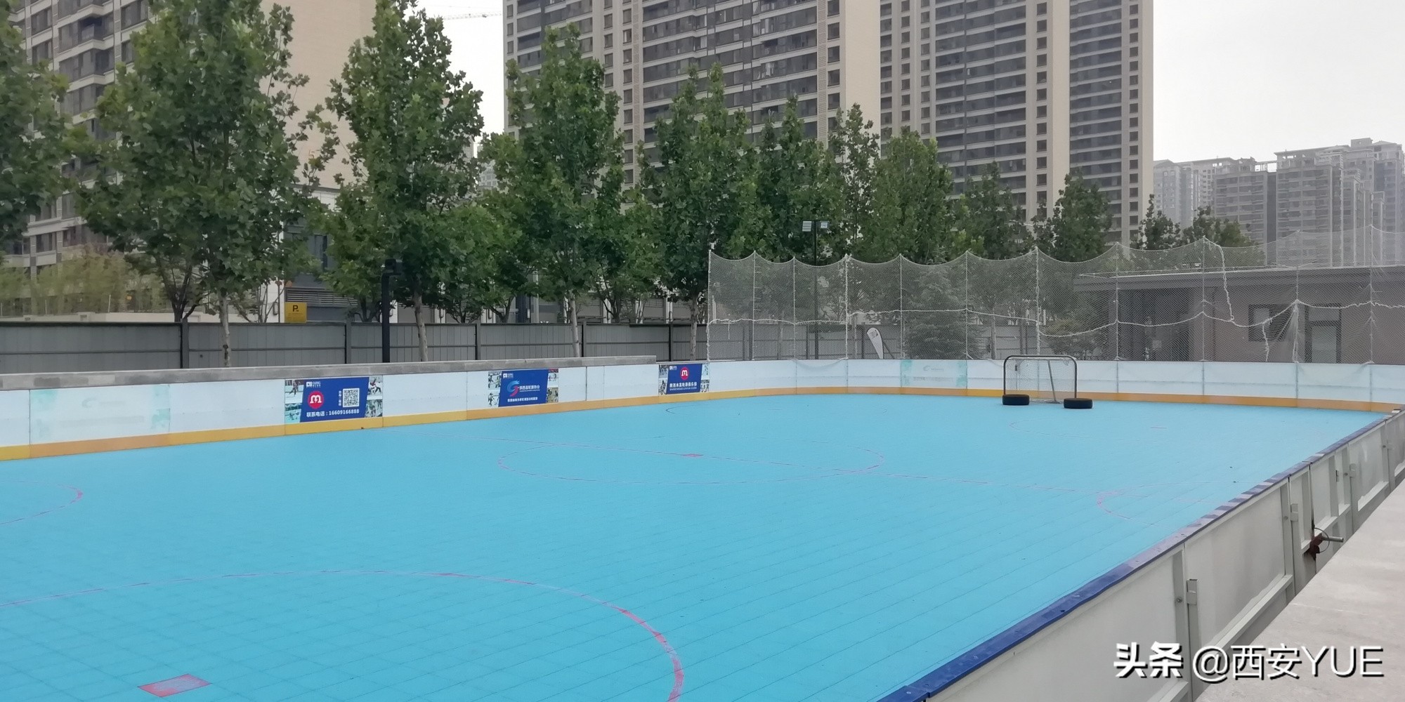 西安风景最好的篮球场,西安北郊篮球场免费