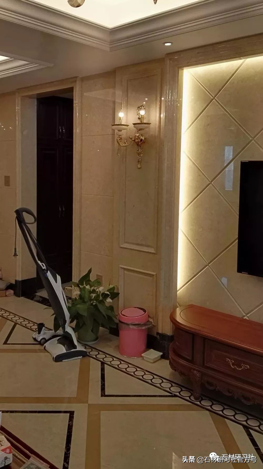 豪宅用的高级天然大理石,别墅铺什么颜色大理石档次最高