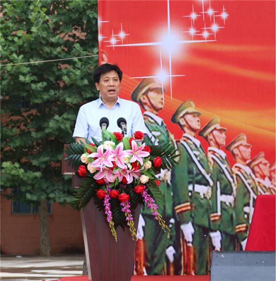 郑州树青医学中等专业学校举行19级新生军训暨准军事化管理动员